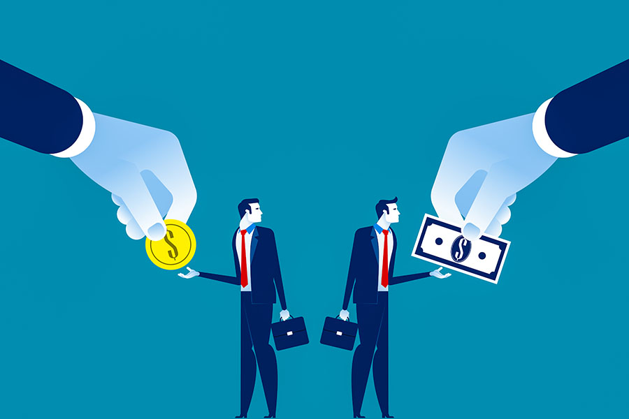 70% of that rise in inequality” is the difference in pay in different firms, versus differences internally in organizations.  
Image: Shutterstock