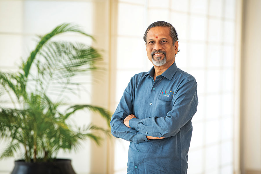 Sridhar Vembu, Founder and CEO, ZOho 
Image: Hemant Mishra