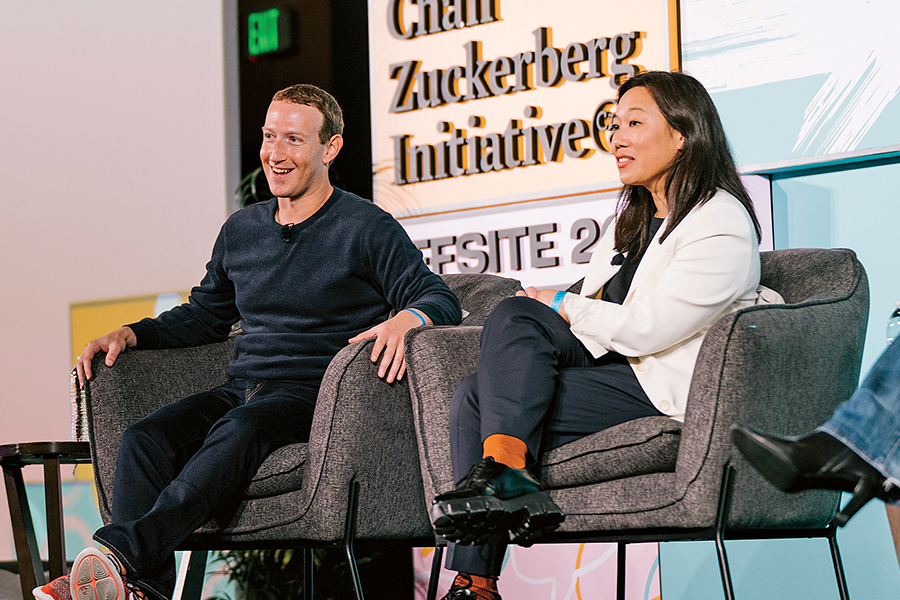 With his wife, paediatrician Priscilla Chan, Zuckerberg has shouldered a potentially Sisyphean goal: to help science cure, manage or prevent all disease by the end of the century. Says Chan: “We talked about things that we couldn’t imagine being true in our kids’ lifetimes.”