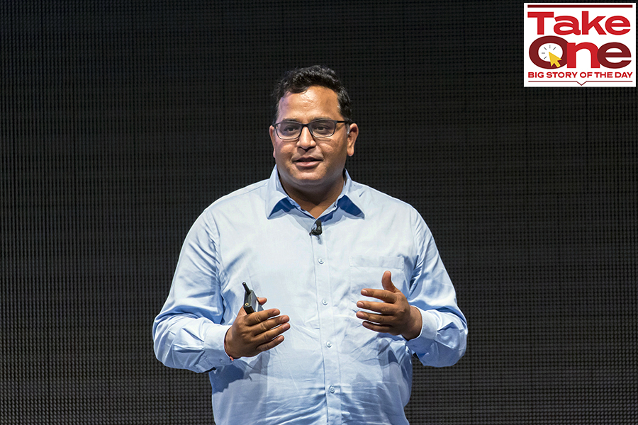 Paytm Founder and Chief Executive Officer Vijay Shekhar Sharma. Image: Tomohiro Ohsumi/Getty Images