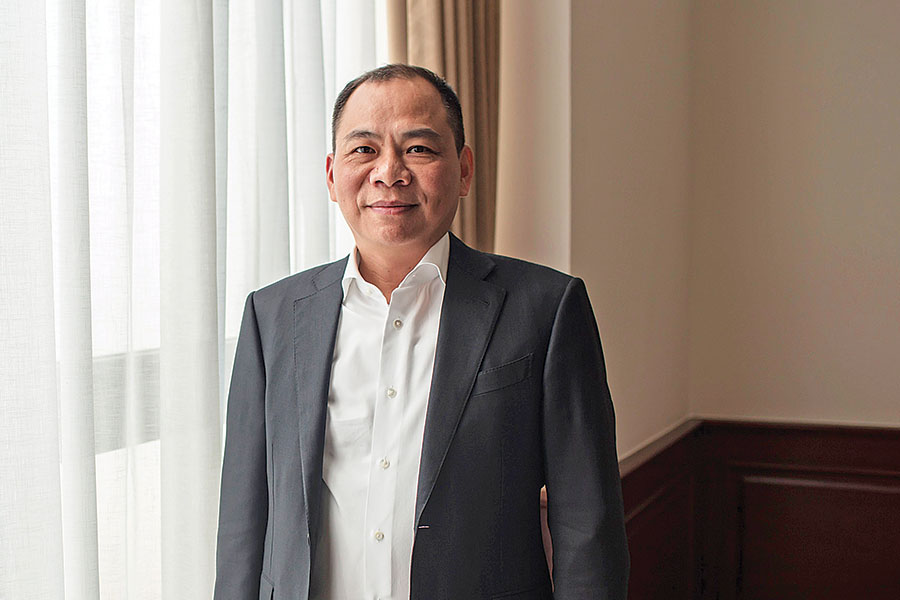 Pham Nhat Vuong, founder and chairman of Vingroup, expects VinFast to be profitable by 2025
Image: En Duong/Bloomberg via Getty Images
