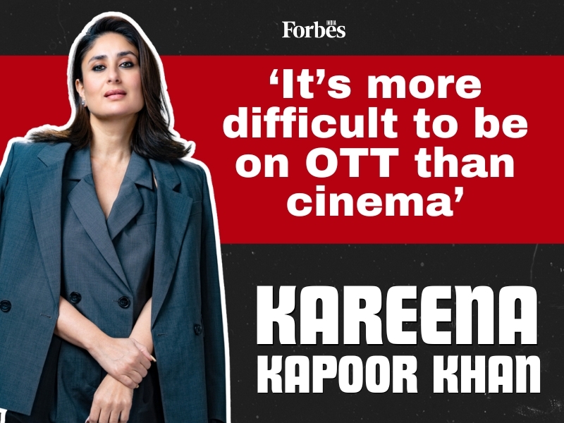 'It's tougher to be on OTT than cinema': Kareena Kapoor Khan